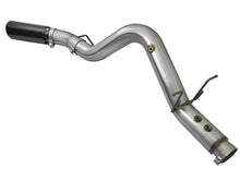 Laden Sie das Bild in den Galerie-Viewer, aFe LARGE BORE HD 4in 409-SS DPF-Back Exhaust w/Black Tip 2017 GM Duramax V8-6.6L (td) L5P