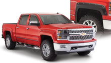 गैलरी व्यूवर में इमेज लोड करें, Bushwacker 07-13 Chevy Silverado 1500 Fleetside Pocket Style Flares 4pc 69.3in Bed - Black