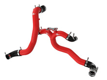 Laden Sie das Bild in den Galerie-Viewer, AFE 18-21 Kia Singer V6-3.3L BladeRunner Alum Hot/Cold Charge Pipe Kit Red