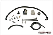 Laden Sie das Bild in den Galerie-Viewer, AMS Performance 08-15 Mitsubishi EVO X Fuel Pressure Regulator Kit - Black