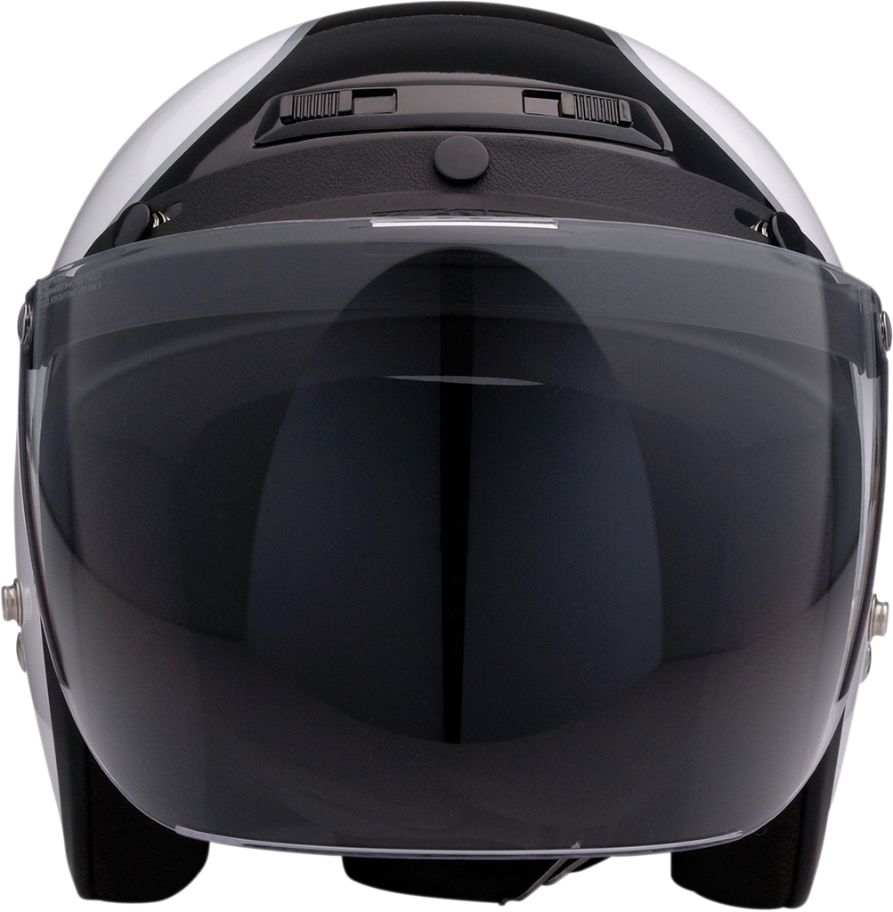 Z1R 3-Snap Bubble Visor - Smoke ZR-201