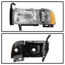 Load image into Gallery viewer, xTune 94-01 Dodge Ram 1500 (Excl Sport) Headlights w/Corner - OEM Left (HD-JH-DR94-OE-L)