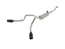 Laden Sie das Bild in den Galerie-Viewer, aFe Gemini XV 3in 304 SS Cat-Back Exhaust 2021 Ford F-150 V6 2.7L/3.5L (tt)/V8 5.0L w/ CO Black Tips