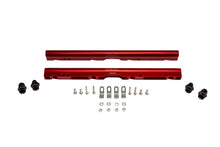 Cargar imagen en el visor de la galería, FAST Billet Fuel Rail Kit for LS1/LS6 LSX Intake Manifold - Red