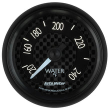 Laden Sie das Bild in den Galerie-Viewer, Autometer GT Series 52mm Mechanical 120-240 Deg F Water Temperature Gauge