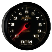 Charger l&#39;image dans la galerie, Autometer Phantom II 5in Electrical 10K RPM In-Dash Tachometer