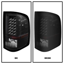 Charger l&#39;image dans la galerie, Xtune Chevy Silverado 07-13 LED Tail Lights Black Smoke ALT-JH-CS07-LED-BKSM