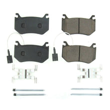 Charger l&#39;image dans la galerie, Power Stop 17-18 Alfa Romeo Giulia Rear Z17 Evolution Ceramic Brake Pads w/Hardware