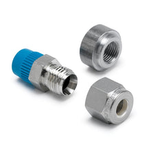 Laden Sie das Bild in den Galerie-Viewer, Autometer Thermocouple Compress Fitting 1/4in / 1/8in NPTF Male w/Weld Boss