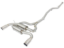 Charger l&#39;image dans la galerie, aFe MACHForce XP SS-304 Polish Tip 2.5in Dia Cat Back Exhaust 12-14 BMW 335i (F30) 3.0L (t)