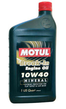 Carica l&#39;immagine nel visualizzatore di Gallery, Motul 1QT Classic BREAK-IN OIL 10W40 (Part# mot2810QTA) - Case of 12