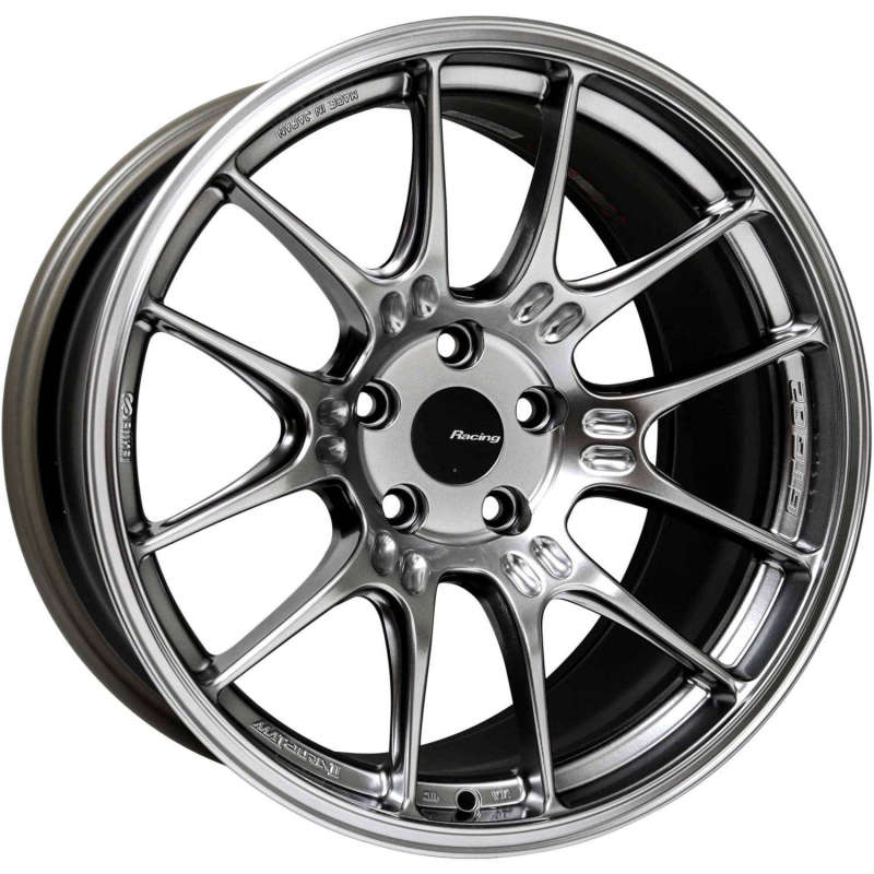 Enkei GTC02 19x8.5 5x120 35mm Offset 75mm Bore Hyper Silver Wheel