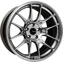 Charger l&#39;image dans la galerie, Enkei GTC02 19x10.5 5x120 34mm Offset 72.5mm Bore Hyper Silver Wheel