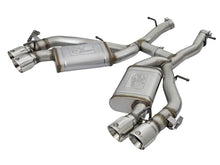 Cargar imagen en el visor de la galería, aFe MACHForce XP 3in 304 SS Axle-Back Dual Exhaust (NPP) w/ Polished Tips 16-17 Camro SS V8-6.2L