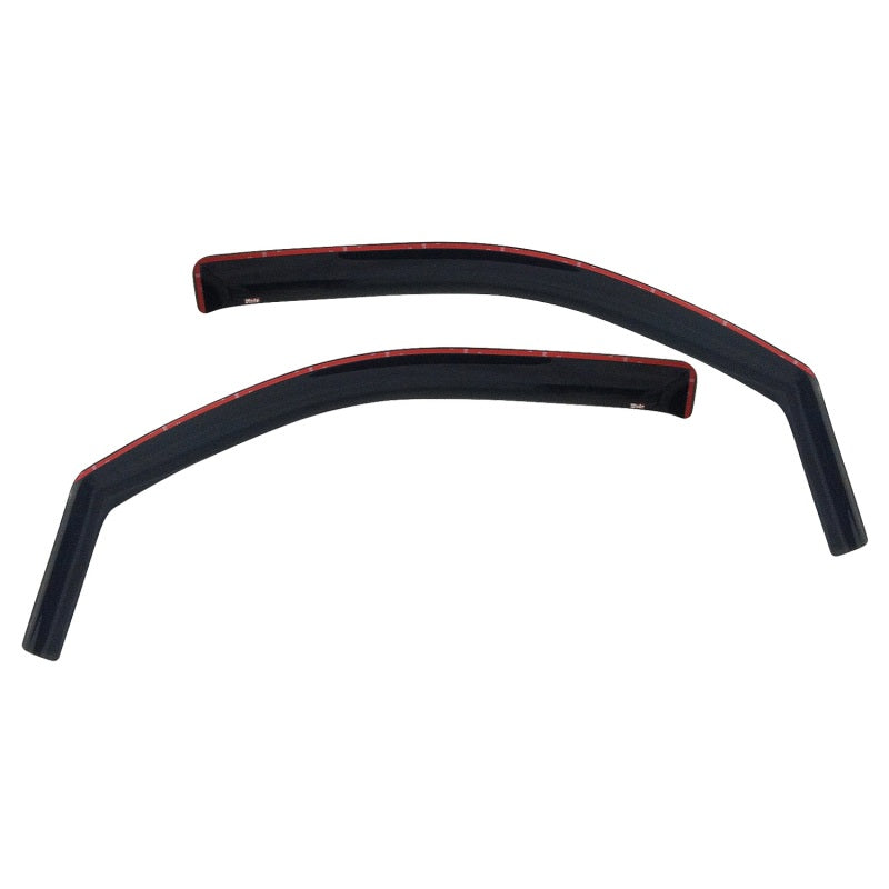 Westin 1993-2011 Ford/Mazda Ranger Wade In-Channel Wind Deflector 2pc - Smoke