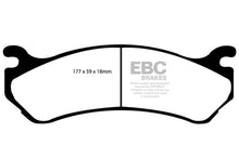 Charger l&#39;image dans la galerie, EBC 02 Cadillac Escalade 5.3 (Akebono rear caliper) Greenstuff Front Brake Pads