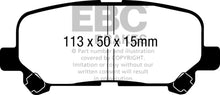 Cargar imagen en el visor de la galería, EBC 07-13 Acura MDX 3.7 Greenstuff Rear Brake Pads (For 12.6in. Rotors)