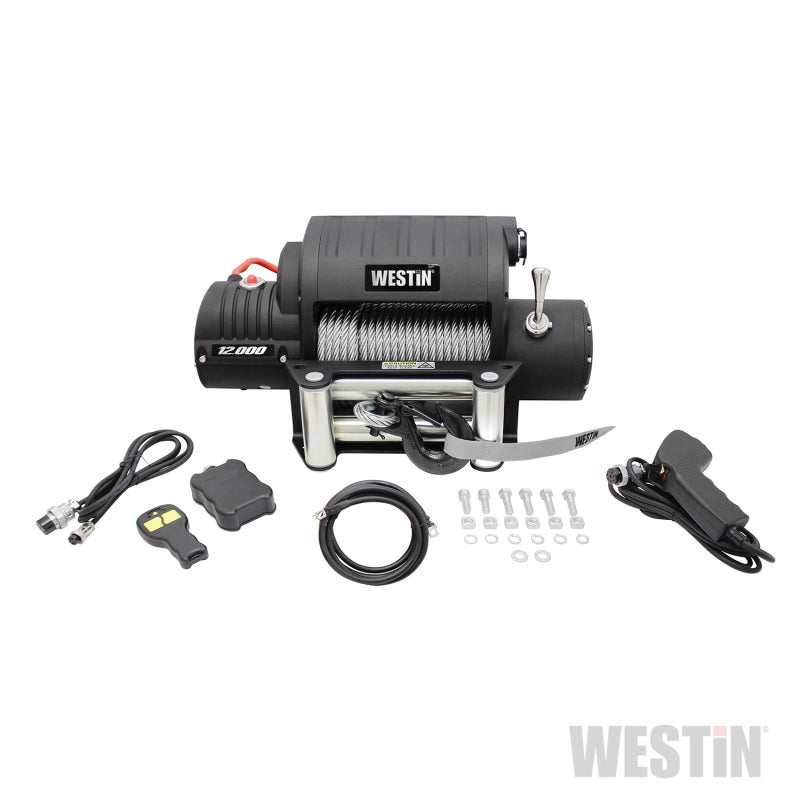 Westin Off-Road 12.0 Integrated Winch w/ Steel Rope