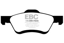 Carica l&#39;immagine nel visualizzatore di Gallery, EBC 08-09 Ford Escape 2.3 Extra Duty Front Brake Pads