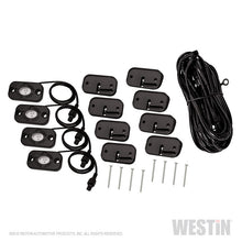 गैलरी व्यूवर में इमेज लोड करें, Westin Universal LED Rock Light Kit - 4 Lights - 14ft 9in Wiring Harness &amp; Switch