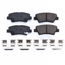 गैलरी व्यूवर में इमेज लोड करें, Power Stop 09-11 Hyundai Azera Rear Z17 Evolution Ceramic Brake Pads w/Hardware