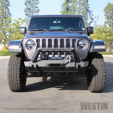 गैलरी व्यूवर में इमेज लोड करें, Westin 18-19 Jeep Wrangler JL Stubby Front Bumper - Textured Black