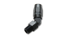 Load image into Gallery viewer, Vibrant -8AN Male NPT 45Degree Hose End Fitting - 1/2 NPT