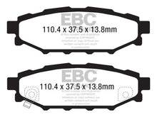 Cargar imagen en el visor de la galería, EBC 08-10 Subaru Impreza 2.5 Bluestuff Rear Brake Pads