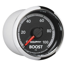 Laden Sie das Bild in den Galerie-Viewer, Autometer Gen4 Dodge Factory Match 52.4mm Mechanical 0-100 PSI Boost Gauge