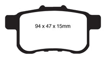 गैलरी व्यूवर में इमेज लोड करें, EBC 09-14 Acura TSX 2.4 Greenstuff Rear Brake Pads