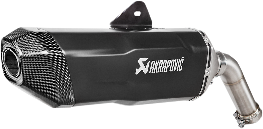 AKRAPOVIC Muffler - Black - Titanium S-B8SO8HFBFCTBL