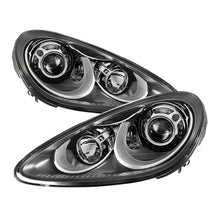 Load image into Gallery viewer, Xtune Porsche Cayenne 11-14 4 LED Projector Headlights OE Grey PRO-JH-PCAY11-AFS-OE