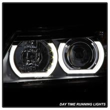 Load image into Gallery viewer, Spyder BMW E90 3-Series 06-08 4DR Headlights - Halogen Model Only - Black PRO-YD-BMWE9005V2-AM-BK