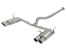 Cargar imagen en el visor de la galería, aFe Takeda 3in SS Exhaust Cat-Back 15-16 Subaru WRX/STI 2.0L/2.5L Polished Tips