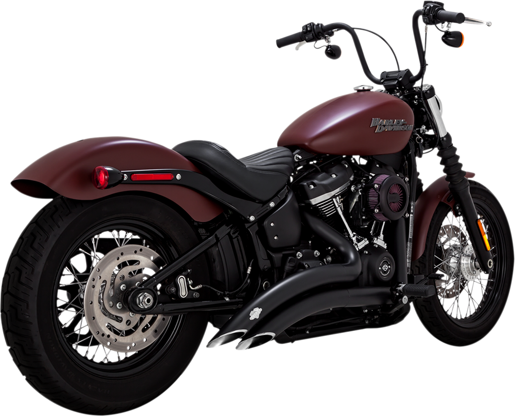 VANCE & HINES Big Radius Exhaust - Black 46077