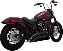 Cargar imagen en el visor de la galería, VANCE &amp; HINES Big Radius Exhaust - Black 46077