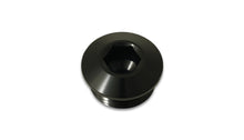 Charger l&#39;image dans la galerie, Vibrant Aluminum -4AN ORB Low Profile Port Plug - Anodized Black