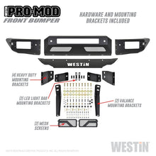 गैलरी व्यूवर में इमेज लोड करें, Westin 19-21 Ford Ranger Pro-Mod Front Bumper - Tex. Blk