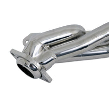 Laden Sie das Bild in den Galerie-Viewer, BBK 87-95 Ford F150 Truck 5.0 302 Shorty Unequal Length Exhaust Headers - 1-5/8 Silver Ceramic