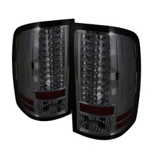 Charger l&#39;image dans la galerie, Spyder GMC Sierra 07-13 (Not fit 3500 Dually 4 Rear Wheels)LED Tail Lights Smoke ALT-YD-GS07-LED-SM