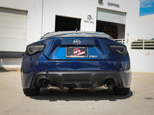 Carica l&#39;immagine nel visualizzatore di Gallery, aFe Takeda Exhaust Axle-Back 13-15 Scion FRS / Subaru BRZ 304SS Blue Flame Dual Tips Exhaust