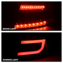 Cargar imagen en el visor de la galería, Spyder Audi A6 05-08 4Dr Sedan Only Light Bar LED Tail Lights Smke ALT-YD-AA605V2-LBLED-SM