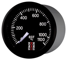 Laden Sie das Bild in den Galerie-Viewer, Autometer Stack 52mm 0-1100 Deg C Pro Stepper Motor Exhaust Gas Temp Gauge - Black