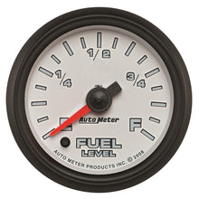 गैलरी व्यूवर में इमेज लोड करें, Autometer Pro-Cycle Gauge Fuel Level 2 1/16in 0-280 Programmable White