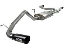 Carica l&#39;immagine nel visualizzatore di Gallery, aFe MACHForce XP Exhaust Cat-Back 2.5/3in SS-409 w/ Black Tip 04-12 Nissan Titan V8 5.6L