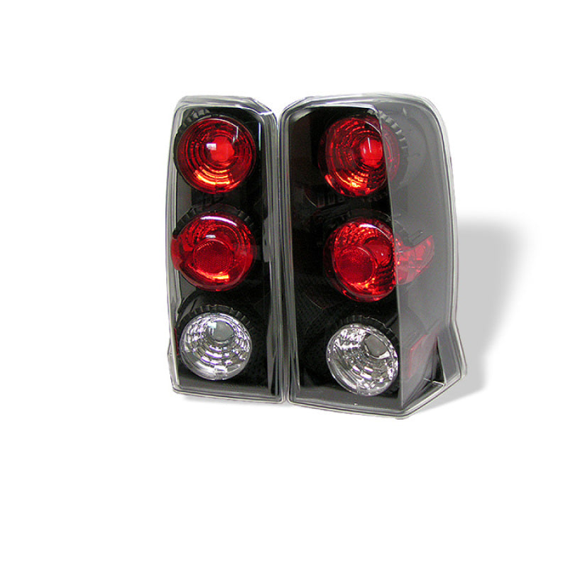 Spyder Cadillac Escalade SUV (Not EXT)02-06 Euro Style Tail Lights Black ALT-YD-CE02-BK