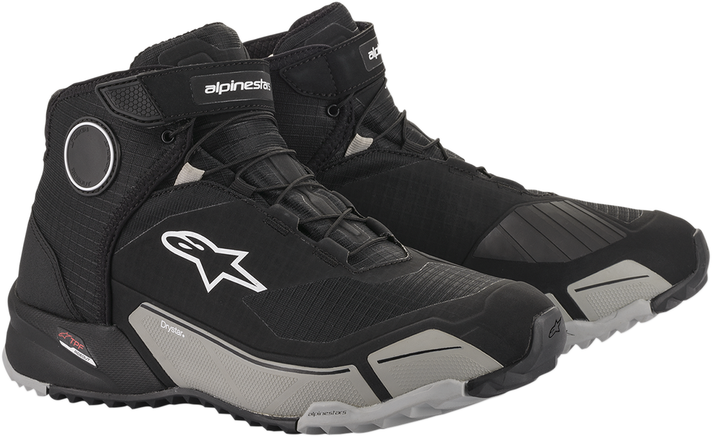 ALPINESTARS CR-X Drystar? Shoes - Black/Cool Gray - US 8 26118201058