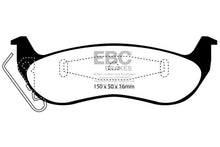 Charger l&#39;image dans la galerie, EBC 03+ Ford Crown Victoria 4.6 Greenstuff Rear Brake Pads