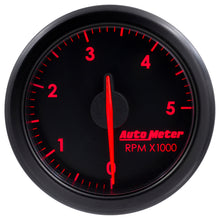 Carica l&#39;immagine nel visualizzatore di Gallery, Autometer Airdrive 2-1/6in Tachometer Gauge 0-5K RPM - Black