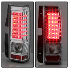 Load image into Gallery viewer, Xtune Hummer H3 06-09 ( Non H3T ) LED Tail Lights Chrome ALT-ON-HH306-LED-C